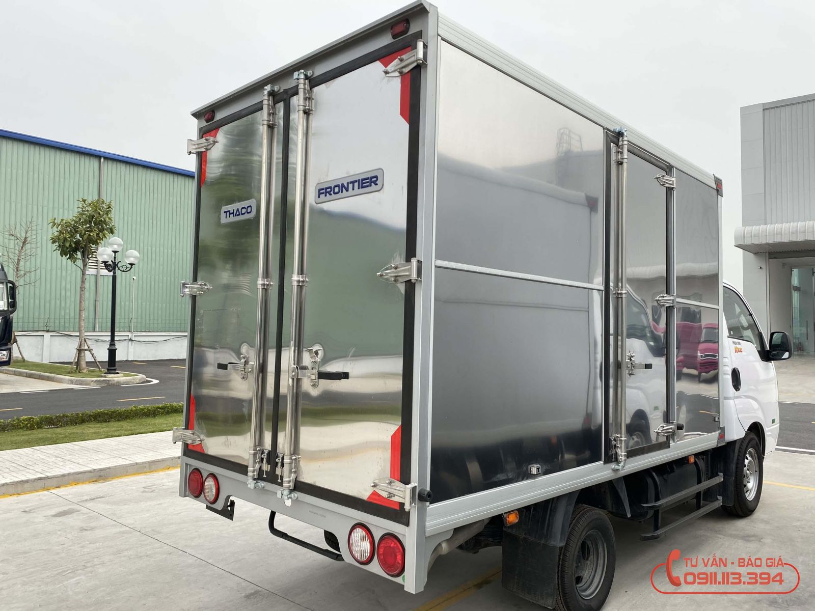 xe tải Kia K200 thùng kín tải trọng 1 tấn 9 ở Hải Phòng