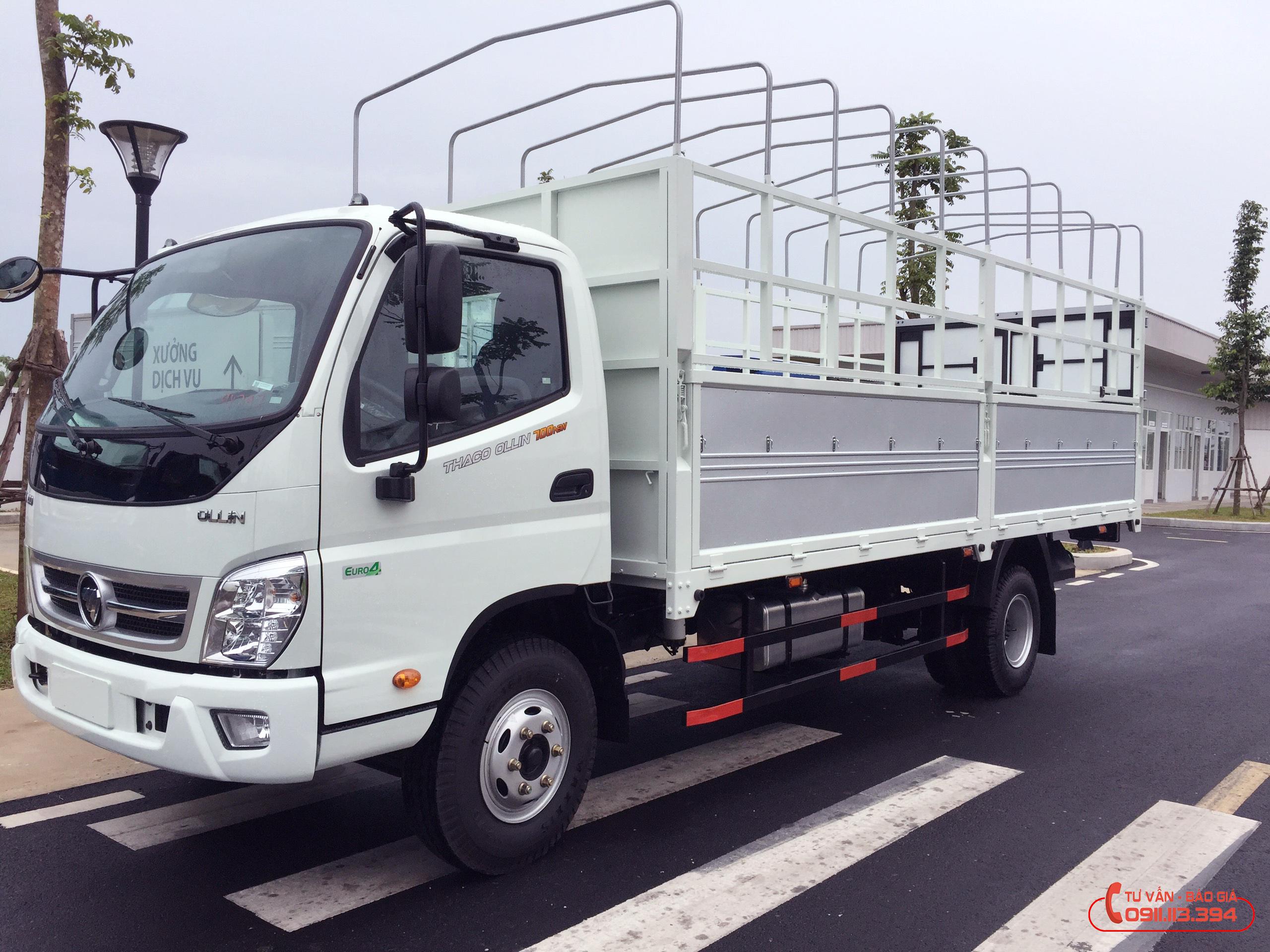 Xe tải Ollin 700 tải trọng 3,5 tấn | Đại lý xe tải Thaco Hải Phòng
