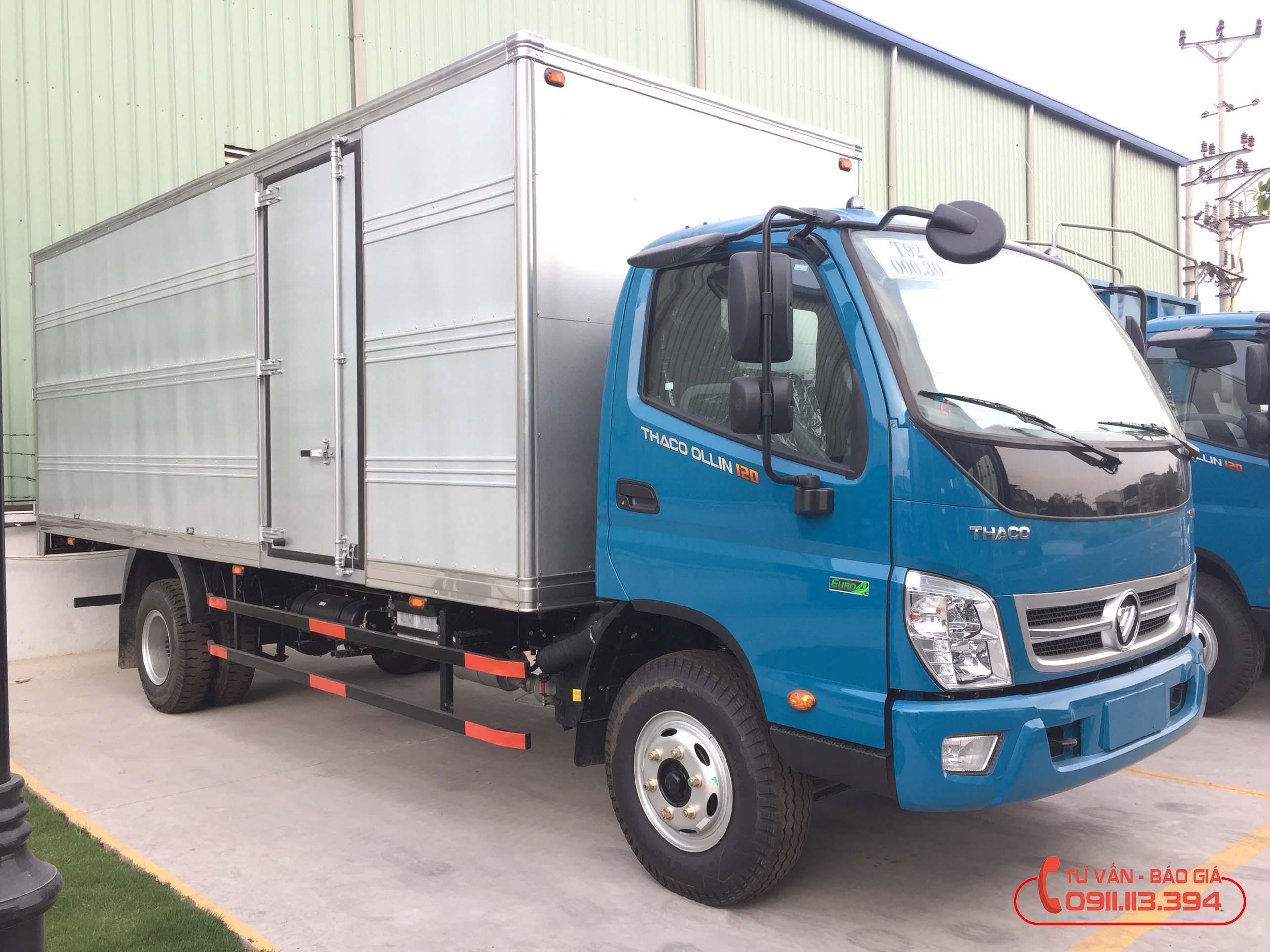 Xe tải Thaco 7 tấn  Foton Ollin S720  Thùng lửng  THACO Bình Triệu