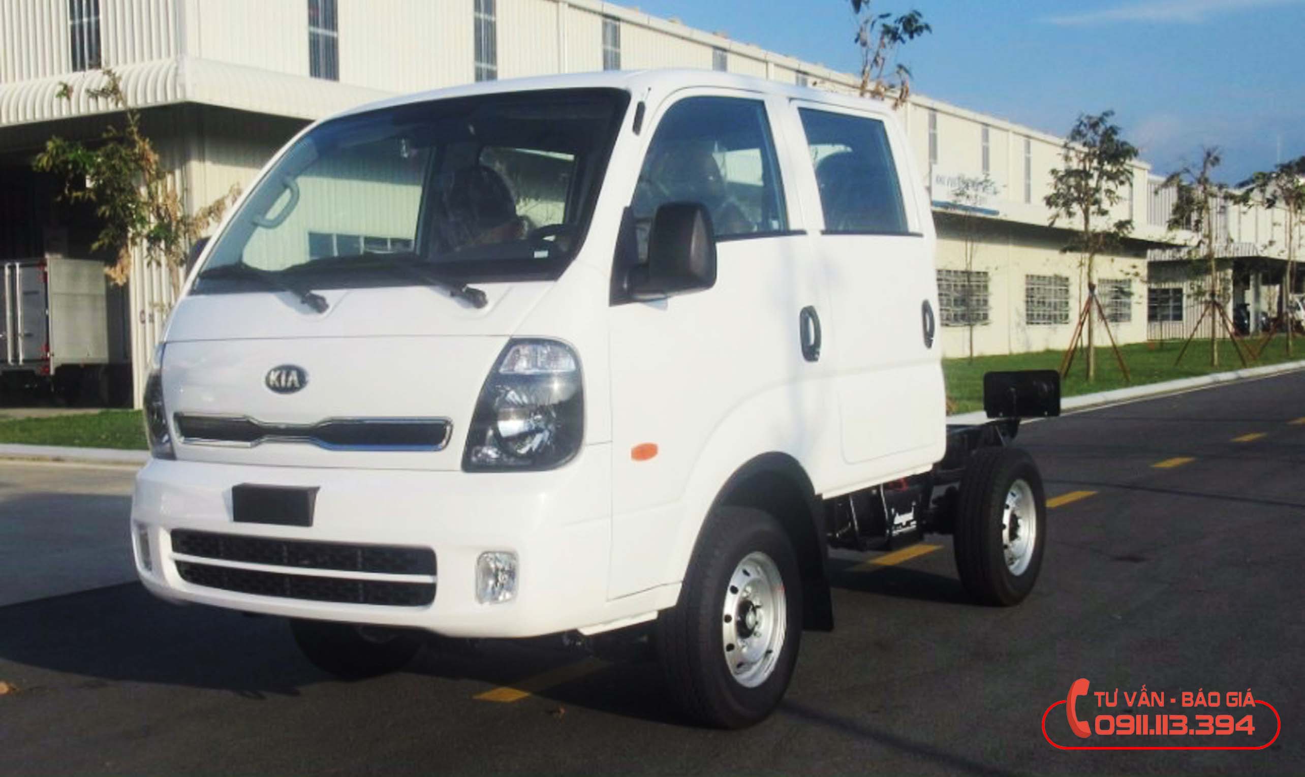 Xe tải cabin đôi Thaco Kia K200SD-4WD, sản phẩm xe tải Kia thế hệ mới